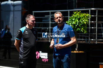 2023-06-29 - PERMANE Alan (gbr), Trackside Operations Director of Alpine F1 Team, NIELSEN Steve (gbr), FIA Single-Seater Sporting Director, portrait during the 2023 Formula 1 Rolex Grosser Preis von Osterreich, 2023 Austrian Grand Prix, 9th round of the 2023 Formula One World Championship from June 30 to July 2, 2023 on the Red Bull Ring, in Spielberg, Austria - F1 - AUSTRIAN GRAND PRIX 2023 - FORMULA 1 - MOTORS