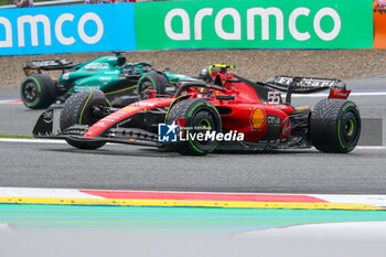 2023-07-01 - Carlos Sainz (SPA) Ferrari F1-23 - FORMULA 1 ROLEX GROSSER PREIS VON ÖSTERREICH 2023 - SPRINT RACE - FORMULA 1 - MOTORS