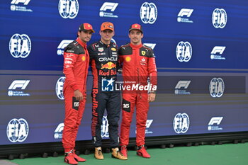 2023-06-30 - N°16 Charles Leclerc MC Scuderia Ferrari N°1 Max Verstappen NDL Oracle Red Bull Racing N°55 Carlos Sainz MEX Scuderia Ferrari - FORMULA 1 ROLEX GROSSER PREIS VON ÖSTERREICH 2023 - PRACTICE 1 E QUALIFYING - FORMULA 1 - MOTORS