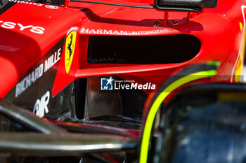 2023-06-30 - Scuderia Ferrari SF-23, mechanical detail of the new sidepods during the 2023 Formula 1 Rolex Grosser Preis von Osterreich, 2023 Austrian Grand Prix, 9th round of the 2023 Formula One World Championship from June 30 to July 2, 2023 on the Red Bull Ring, in Spielberg, Austria - F1 - AUSTRIAN GRAND PRIX 2023 - FORMULA 1 - MOTORS