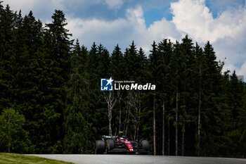 2023-06-30 - 24 ZHOU Guanyu (chi), Alfa Romeo F1 Team Stake C43, action during the 2023 Formula 1 Rolex Grosser Preis von Osterreich, 2023 Austrian Grand Prix, 9th round of the 2023 Formula One World Championship from June 30 to July 2, 2023 on the Red Bull Ring, in Spielberg, Austria - F1 - AUSTRIAN GRAND PRIX 2023 - FORMULA 1 - MOTORS