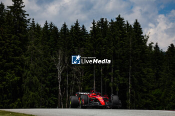 2023-06-30 - 16 LECLERC Charles (mco), Scuderia Ferrari SF-23, action during the 2023 Formula 1 Rolex Grosser Preis von Osterreich, 2023 Austrian Grand Prix, 9th round of the 2023 Formula One World Championship from June 30 to July 2, 2023 on the Red Bull Ring, in Spielberg, Austria - F1 - AUSTRIAN GRAND PRIX 2023 - FORMULA 1 - MOTORS