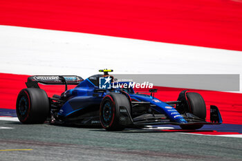 2023-06-30 - 02 SARGEANT Logan (usa), Williams Racing FW45, action during the 2023 Formula 1 Rolex Grosser Preis von Osterreich, 2023 Austrian Grand Prix, 9th round of the 2023 Formula One World Championship from June 30 to July 2, 2023 on the Red Bull Ring, in Spielberg, Austria - F1 - AUSTRIAN GRAND PRIX 2023 - FORMULA 1 - MOTORS