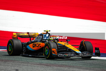 2023-06-30 - 04 NORRIS Lando (gbr), McLaren F1 Team MCL60, action during the 2023 Formula 1 Rolex Grosser Preis von Osterreich, 2023 Austrian Grand Prix, 9th round of the 2023 Formula One World Championship from June 30 to July 2, 2023 on the Red Bull Ring, in Spielberg, Austria - F1 - AUSTRIAN GRAND PRIX 2023 - FORMULA 1 - MOTORS
