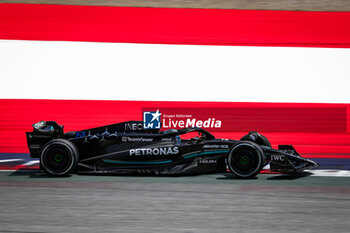 2023-06-30 - 63 RUSSELL George (gbr), Mercedes AMG F1 Team W14, action during the 2023 Formula 1 Rolex Grosser Preis von Osterreich, 2023 Austrian Grand Prix, 9th round of the 2023 Formula One World Championship from June 30 to July 2, 2023 on the Red Bull Ring, in Spielberg, Austria - F1 - AUSTRIAN GRAND PRIX 2023 - FORMULA 1 - MOTORS