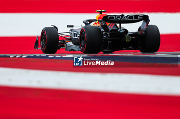 2023-06-30 - 11 PEREZ Sergio (mex), Red Bull Racing RB19, action during the 2023 Formula 1 Rolex Grosser Preis von Osterreich, 2023 Austrian Grand Prix, 9th round of the 2023 Formula One World Championship from June 30 to July 2, 2023 on the Red Bull Ring, in Spielberg, Austria - F1 - AUSTRIAN GRAND PRIX 2023 - FORMULA 1 - MOTORS