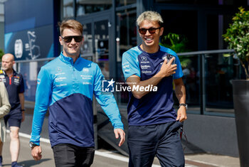 2023-06-30 - SARGEANT Logan (usa), Williams Racing FW45, ALBON Alexander (tha), Williams Racing FW45, portrait during the 2023 Formula 1 Rolex Grosser Preis von Osterreich, 2023 Austrian Grand Prix, 9th round of the 2023 Formula One World Championship from June 30 to July 2, 2023 on the Red Bull Ring, in Spielberg, Austria - F1 - AUSTRIAN GRAND PRIX 2023 - FORMULA 1 - MOTORS