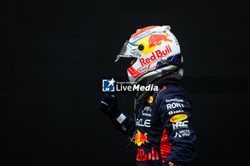 2023-07-01 - VERSTAPPEN Max (ned), Red Bull Racing RB19, celebrating victory of sprint race during the 2023 Formula 1 Rolex Grosser Preis von Osterreich, 2023 Austrian Grand Prix, 9th round of the 2023 Formula One World Championship from June 30 to July 2, 2023 on the Red Bull Ring, in Spielberg, Austria - F1 - AUSTRIAN GRAND PRIX 2023 - FORMULA 1 - MOTORS