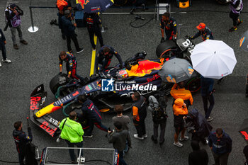 2023-07-01 - 01 VERSTAPPEN Max (nld), Red Bull Racing RB19, starting grid during the 2023 Formula 1 Rolex Grosser Preis von Osterreich, 2023 Austrian Grand Prix, 9th round of the 2023 Formula One World Championship from June 30 to July 2, 2023 on the Red Bull Ring, in Spielberg, Austria - F1 - AUSTRIAN GRAND PRIX 2023 - FORMULA 1 - MOTORS