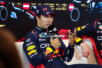 2023-07-01 - PEREZ Sergio (mex), Red Bull Racing RB19, portrait during the 2023 Formula 1 Rolex Grosser Preis von Osterreich, 2023 Austrian Grand Prix, 9th round of the 2023 Formula One World Championship from June 30 to July 2, 2023 on the Red Bull Ring, in Spielberg, Austria - F1 - AUSTRIAN GRAND PRIX 2023 - FORMULA 1 - MOTORS