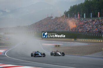 2023-07-01 - 10 GASLY Pierre (fra), Alpine F1 Team A523, 21 DE VRIES Nyck (ned), Scuderia AlphaTauri AT04, action during the 2023 Formula 1 Rolex Grosser Preis von Osterreich, 2023 Austrian Grand Prix, 9th round of the 2023 Formula One World Championship from June 30 to July 2, 2023 on the Red Bull Ring, in Spielberg, Austria - F1 - AUSTRIAN GRAND PRIX 2023 - FORMULA 1 - MOTORS