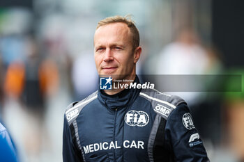 2023-07-01 - REINDLER Karl, FIA Medical Car driver, portrait, during the 2023 Formula 1 Rolex Grosser Preis von Osterreich, 2023 Austrian Grand Prix, 9th round of the 2023 Formula One World Championship from June 30 to July 2, 2023 on the Red Bull Ring, in Spielberg, Austria - F1 - AUSTRIAN GRAND PRIX 2023 - FORMULA 1 - MOTORS