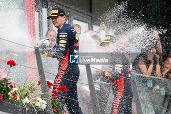 2023-07-02 - VERSTAPPEN Max (ned), Red Bull Racing RB19, portrait podium during the 2023 Formula 1 Rolex Grosser Preis von Osterreich, 2023 Austrian Grand Prix, 9th round of the 2023 Formula One World Championship from June 30 to July 2, 2023 on the Red Bull Ring, in Spielberg, Austria - F1 - AUSTRIAN GRAND PRIX 2023 - RACE - FORMULA 1 - MOTORS