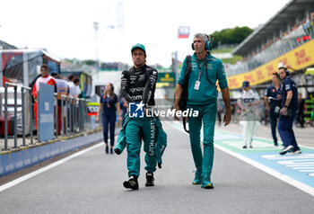 2023-07-02 - ALONSO Fernando (spa), Aston Martin F1 Team AMR23, portrait during the 2023 Formula 1 Rolex Grosser Preis von Osterreich, 2023 Austrian Grand Prix, 9th round of the 2023 Formula One World Championship from June 30 to July 2, 2023 on the Red Bull Ring, in Spielberg, Austria - F1 - AUSTRIAN GRAND PRIX 2023 - RACE - FORMULA 1 - MOTORS