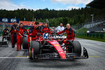 2023-07-02 - 16 LECLERC Charles (mco), Scuderia Ferrari SF-23, during the 2023 Formula 1 Rolex Grosser Preis von Osterreich, 2023 Austrian Grand Prix, 9th round of the 2023 Formula One World Championship from June 30 to July 2, 2023 on the Red Bull Ring, in Spielberg, Austria - F1 - AUSTRIAN GRAND PRIX 2023 - RACE - FORMULA 1 - MOTORS