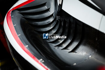 2023-07-02 - Haas F1 Team VF-23 Ferrari, Mechanical detail of air cooling systole on the engine cover during the 2023 Formula 1 Rolex Grosser Preis von Osterreich, 2023 Austrian Grand Prix, 9th round of the 2023 Formula One World Championship from June 30 to July 2, 2023 on the Red Bull Ring, in Spielberg, Austria - F1 - AUSTRIAN GRAND PRIX 2023 - RACE - FORMULA 1 - MOTORS