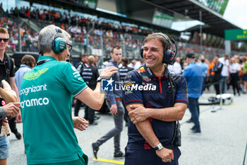 2023-07-02 - WACHE Pierre, Technical Director of Red Bull Racing, KRACK Mike (ger), Team Principal and CEO of Aston Martin F1 Team, portrait during the 2023 Formula 1 Rolex Grosser Preis von Osterreich, 2023 Austrian Grand Prix, 9th round of the 2023 Formula One World Championship from June 30 to July 2, 2023 on the Red Bull Ring, in Spielberg, Austria - F1 - AUSTRIAN GRAND PRIX 2023 - RACE - FORMULA 1 - MOTORS