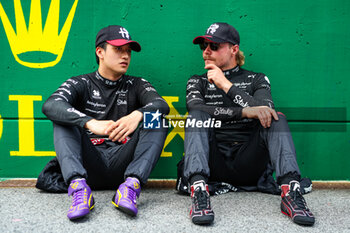2023-07-02 - ZHOU Guanyu (chi), Alfa Romeo F1 Team Stake C43, BOTTAS Valtteri (fin), Alfa Romeo F1 Team Stake C43, portrait during the 2023 Formula 1 Rolex Grosser Preis von Osterreich, 2023 Austrian Grand Prix, 9th round of the 2023 Formula One World Championship from June 30 to July 2, 2023 on the Red Bull Ring, in Spielberg, Austria - F1 - AUSTRIAN GRAND PRIX 2023 - RACE - FORMULA 1 - MOTORS