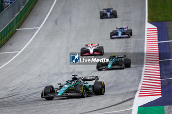 2023-07-02 - 18 STROLL Lance (can), Aston Martin F1 Team AMR23, action during the 2023 Formula 1 Rolex Grosser Preis von Osterreich, 2023 Austrian Grand Prix, 9th round of the 2023 Formula One World Championship from June 30 to July 2, 2023 on the Red Bull Ring, in Spielberg, Austria - F1 - AUSTRIAN GRAND PRIX 2023 - RACE - FORMULA 1 - MOTORS