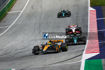 2023-07-02 - 04 NORRIS Lando (gbr), McLaren F1 Team MCL60, action during the 2023 Formula 1 Rolex Grosser Preis von Osterreich, 2023 Austrian Grand Prix, 9th round of the 2023 Formula One World Championship from June 30 to July 2, 2023 on the Red Bull Ring, in Spielberg, Austria - F1 - AUSTRIAN GRAND PRIX 2023 - RACE - FORMULA 1 - MOTORS
