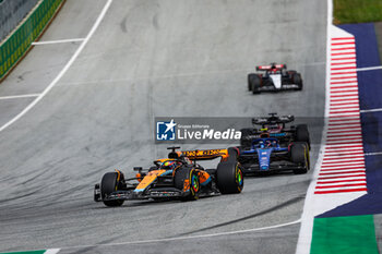 2023-07-02 - 81 PIASTRI Oscar (aus), McLaren F1 Team MCL60, action during the 2023 Formula 1 Rolex Grosser Preis von Osterreich, 2023 Austrian Grand Prix, 9th round of the 2023 Formula One World Championship from June 30 to July 2, 2023 on the Red Bull Ring, in Spielberg, Austria - F1 - AUSTRIAN GRAND PRIX 2023 - RACE - FORMULA 1 - MOTORS