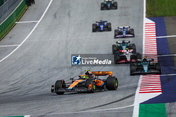 2023-07-02 - 04 NORRIS Lando (gbr), McLaren F1 Team MCL60, action during the 2023 Formula 1 Rolex Grosser Preis von Osterreich, 2023 Austrian Grand Prix, 9th round of the 2023 Formula One World Championship from June 30 to July 2, 2023 on the Red Bull Ring, in Spielberg, Austria - F1 - AUSTRIAN GRAND PRIX 2023 - RACE - FORMULA 1 - MOTORS