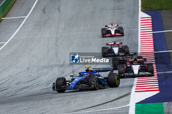 2023-07-02 - 02 SARGEANT Logan (usa), Williams Racing FW45, action during the 2023 Formula 1 Rolex Grosser Preis von Osterreich, 2023 Austrian Grand Prix, 9th round of the 2023 Formula One World Championship from June 30 to July 2, 2023 on the Red Bull Ring, in Spielberg, Austria - F1 - AUSTRIAN GRAND PRIX 2023 - RACE - FORMULA 1 - MOTORS