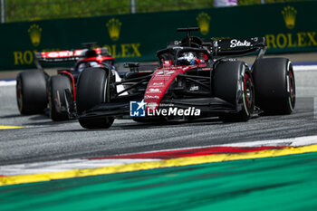2023-07-02 - 77 BOTTAS Valtteri (fin), Alfa Romeo F1 Team Stake C43, action during the 2023 Formula 1 Rolex Grosser Preis von Osterreich, 2023 Austrian Grand Prix, 9th round of the 2023 Formula One World Championship from June 30 to July 2, 2023 on the Red Bull Ring, in Spielberg, Austria - F1 - AUSTRIAN GRAND PRIX 2023 - RACE - FORMULA 1 - MOTORS