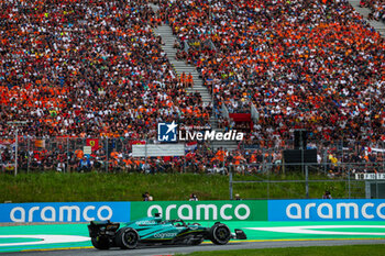 2023-07-02 - 18 STROLL Lance (can), Aston Martin F1 Team AMR23, action during the 2023 Formula 1 Rolex Grosser Preis von Osterreich, 2023 Austrian Grand Prix, 9th round of the 2023 Formula One World Championship from June 30 to July 2, 2023 on the Red Bull Ring, in Spielberg, Austria - F1 - AUSTRIAN GRAND PRIX 2023 - RACE - FORMULA 1 - MOTORS