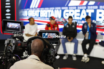 2023-07-06 - press conference camera backstage, illustration during the 2023 Formula 1 Aramco British Grand Prix, 10th round of the 2023 Formula One World Championship from July 7 to 9, 2023 on the Silverstone Circuit, in Silverstone, United Kingdom - F1 - BRITISH GRAND PRIX 2023 - FORMULA 1 - MOTORS