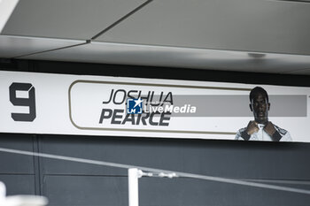 2023-07-06 - 09 PEARCE Joshua, Modified F2 car prepared by Mercedes Applied Science and Carlin for the fictional Apex APXGP team in the F1 movie by Apple Studios / Bruckheimer Films, ambiance during the 2023 Formula 1 Aramco British Grand Prix, 10th round of the 2023 Formula One World Championship from July 7 to 9, 2023 on the Silverstone Circuit, in Silverstone, United Kingdom - F1 - BRITISH GRAND PRIX 2023 - FORMULA 1 - MOTORS