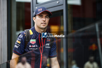 2023-07-06 - PEREZ Sergio (mex), Red Bull Racing RB19, portrait during the 2023 Formula 1 Aramco British Grand Prix, 10th round of the 2023 Formula One World Championship from July 7 to 9, 2023 on the Silverstone Circuit, in Silverstone, United Kingdom - F1 - BRITISH GRAND PRIX 2023 - FORMULA 1 - MOTORS