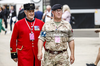 2023-07-06 - British war veterans soldiers during the 2023 Formula 1 Aramco British Grand Prix, 10th round of the 2023 Formula One World Championship from July 7 to 9, 2023 on the Silverstone Circuit, in Silverstone, United Kingdom - F1 - BRITISH GRAND PRIX 2023 - FORMULA 1 - MOTORS