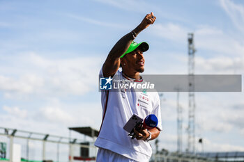 2023-07-06 - HAMILTON Lewis (gbr), Mercedes AMG F1 Team W13, portrait during the 2023 Formula 1 Aramco British Grand Prix, 10th round of the 2023 Formula One World Championship from July 7 to 9, 2023 on the Silverstone Circuit, in Silverstone, United Kingdom - F1 - BRITISH GRAND PRIX 2023 - FORMULA 1 - MOTORS