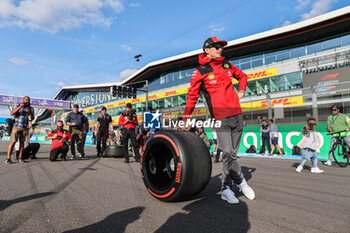 2023-07-06 - LECLERC Charles (mco), Scuderia Ferrari F1-75, portrait during the 2023 Formula 1 Aramco British Grand Prix, 10th round of the 2023 Formula One World Championship from July 7 to 9, 2023 on the Silverstone Circuit, in Silverstone, United Kingdom - F1 - BRITISH GRAND PRIX 2023 - FORMULA 1 - MOTORS