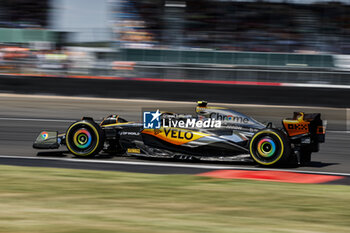 2023-07-07 - 04 NORRIS Lando (gbr), McLaren F1 Team MCL60, action during the 2023 Formula 1 Aramco British Grand Prix, 10th round of the 2023 Formula One World Championship from July 7 to 9, 2023 on the Silverstone Circuit, in Silverstone, United Kingdom - F1 - BRITISH GRAND PRIX 2023 - FORMULA 1 - MOTORS