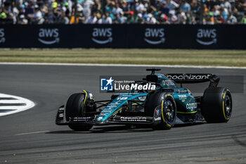 2023-07-07 - 18 STROLL Lance (can), Aston Martin F1 Team AMR23, action during the 2023 Formula 1 Aramco British Grand Prix, 10th round of the 2023 Formula One World Championship from July 7 to 9, 2023 on the Silverstone Circuit, in Silverstone, United Kingdom - F1 - BRITISH GRAND PRIX 2023 - FORMULA 1 - MOTORS