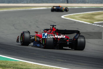 2023-07-07 - 16 LECLERC Charles (mco), Scuderia Ferrari SF-23, action during the 2023 Formula 1 Aramco British Grand Prix, 10th round of the 2023 Formula One World Championship from July 7 to 9, 2023 on the Silverstone Circuit, in Silverstone, United Kingdom - F1 - BRITISH GRAND PRIX 2023 - FORMULA 1 - MOTORS