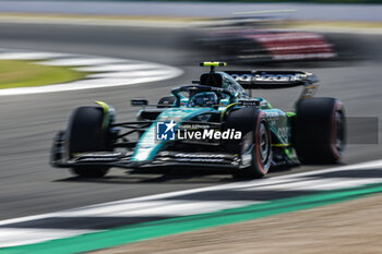 2023-07-07 - 14 ALONSO Fernando (spa), Aston Martin F1 Team AMR23, action during the 2023 Formula 1 Aramco British Grand Prix, 10th round of the 2023 Formula One World Championship from July 7 to 9, 2023 on the Silverstone Circuit, in Silverstone, United Kingdom - F1 - BRITISH GRAND PRIX 2023 - FORMULA 1 - MOTORS