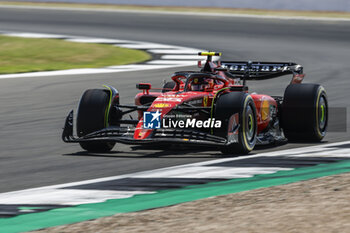 2023-07-07 - 55 SAINZ Carlos (spa), Scuderia Ferrari SF-23, action during the 2023 Formula 1 Aramco British Grand Prix, 10th round of the 2023 Formula One World Championship from July 7 to 9, 2023 on the Silverstone Circuit, in Silverstone, United Kingdom - F1 - BRITISH GRAND PRIX 2023 - FORMULA 1 - MOTORS