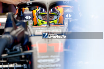 2023-07-07 - PEREZ Sergio (mex), Red Bull Racing RB19, portrait during the 2023 Formula 1 Aramco British Grand Prix, 10th round of the 2023 Formula One World Championship from July 7 to 9, 2023 on the Silverstone Circuit, in Silverstone, United Kingdom - F1 - BRITISH GRAND PRIX 2023 - FORMULA 1 - MOTORS