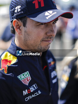 2023-07-07 - PEREZ Sergio (mex), Red Bull Racing RB19, portrait during the 2023 Formula 1 Aramco British Grand Prix, 10th round of the 2023 Formula One World Championship from July 7 to 9, 2023 on the Silverstone Circuit, in Silverstone, United Kingdom - F1 - BRITISH GRAND PRIX 2023 - FORMULA 1 - MOTORS