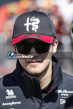 2023-07-07 - ZHOU Guanyu (chi), Alfa Romeo F1 Team Stake C43, portrait during the 2023 Formula 1 Aramco British Grand Prix, 10th round of the 2023 Formula One World Championship from July 7 to 9, 2023 on the Silverstone Circuit, in Silverstone, United Kingdom - F1 - BRITISH GRAND PRIX 2023 - FORMULA 1 - MOTORS