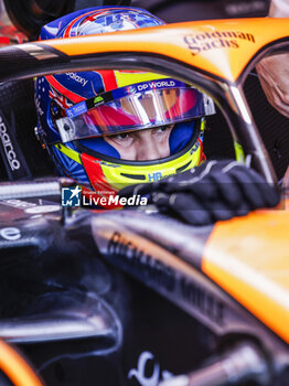 2023-07-07 - PIASTRI Oscar (aus), McLaren F1 Team MCL60, portrait during the 2023 Formula 1 Aramco British Grand Prix, 10th round of the 2023 Formula One World Championship from July 7 to 9, 2023 on the Silverstone Circuit, in Silverstone, United Kingdom - F1 - BRITISH GRAND PRIX 2023 - FORMULA 1 - MOTORS
