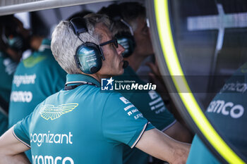 2023-07-07 - KRACK Mike (ger), Team Principal and CEO of Aston Martin F1 Team, portrait during the 2023 Formula 1 Aramco British Grand Prix, 10th round of the 2023 Formula One World Championship from July 7 to 9, 2023 on the Silverstone Circuit, in Silverstone, United Kingdom - F1 - BRITISH GRAND PRIX 2023 - FORMULA 1 - MOTORS