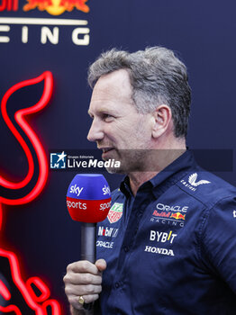2023-07-07 - HORNER Christian (gbr), Team Principal of Red Bull Racing, portrait during the 2023 Formula 1 Aramco British Grand Prix, 10th round of the 2023 Formula One World Championship from July 7 to 9, 2023 on the Silverstone Circuit, in Silverstone, United Kingdom - F1 - BRITISH GRAND PRIX 2023 - FORMULA 1 - MOTORS