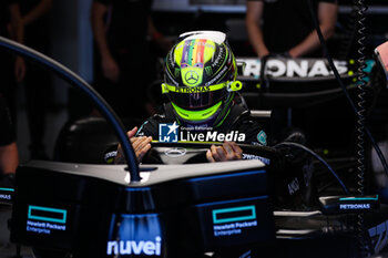 2023-07-07 - HAMILTON Lewis (gbr), Mercedes AMG F1 Team W14, portrait during the 2023 Formula 1 Aramco British Grand Prix, 10th round of the 2023 Formula One World Championship from July 7 to 9, 2023 on the Silverstone Circuit, in Silverstone, United Kingdom - F1 - BRITISH GRAND PRIX 2023 - FORMULA 1 - MOTORS