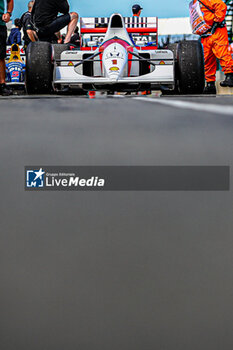 2023-07-09 - Mclaren MP4/7 historical Car (Ayrton Senna (BRA) Season 1992) -  FORMULA 1 ARAMCO BRITISH GRAND PRIX 2023 - RACE - FORMULA 1 - MOTORS