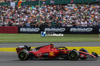 2023-07-09 - Carlos Sainz (SPA) Ferrari SF-23 -  FORMULA 1 ARAMCO BRITISH GRAND PRIX 2023 - RACE - FORMULA 1 - MOTORS