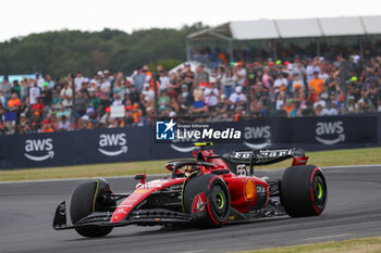 2023-07-08 - Carlos Sainz (SPA) Ferrari F1-23 - FORMULA 1 ARAMCO BRITISH GRAND PRIX 2023 - FP3 E QUALIFYING - FORMULA 1 - MOTORS